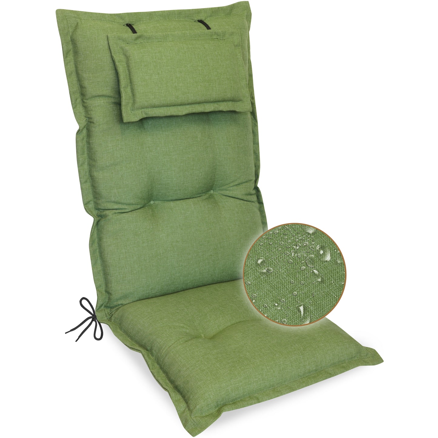 Stoffmuster Ava Sun-Guard Oliv