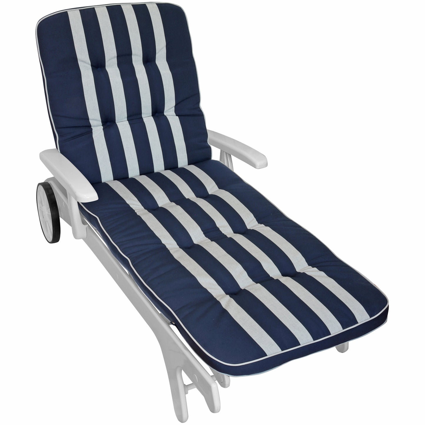 Liegenauflage TILLY Gestreift - Blau