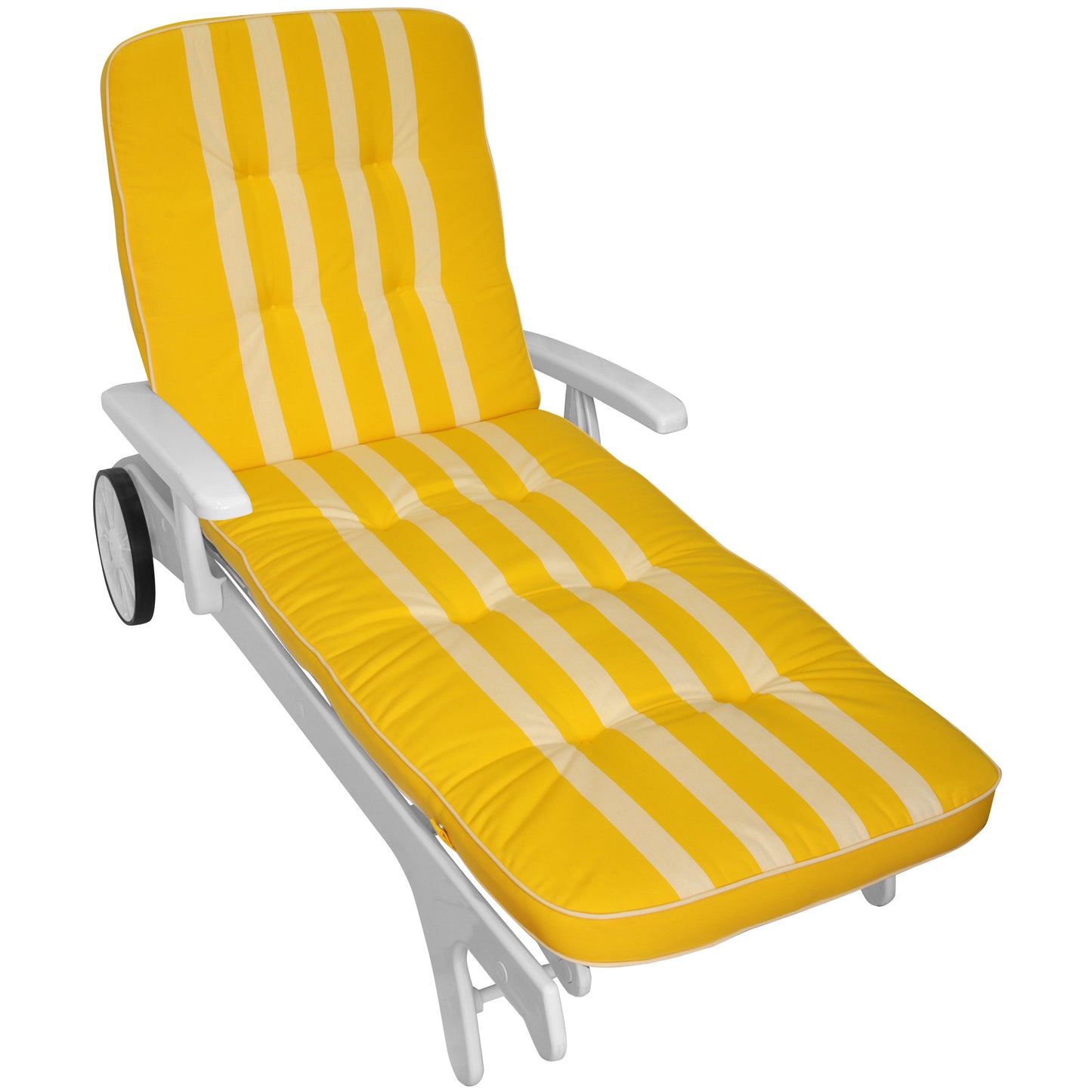Liegenauflage TILLY Gestreift - Gelb