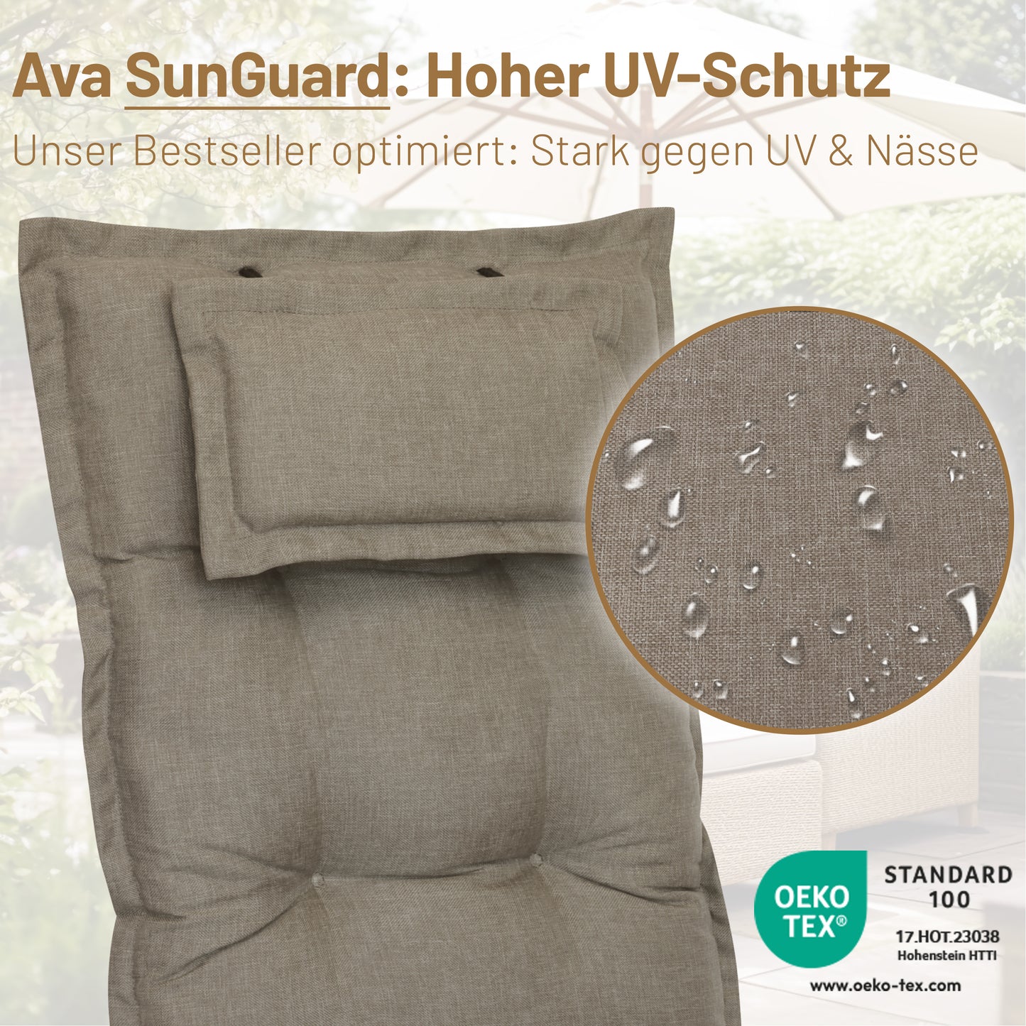 Niedriglehner AVA Sun-Guard - Taupe