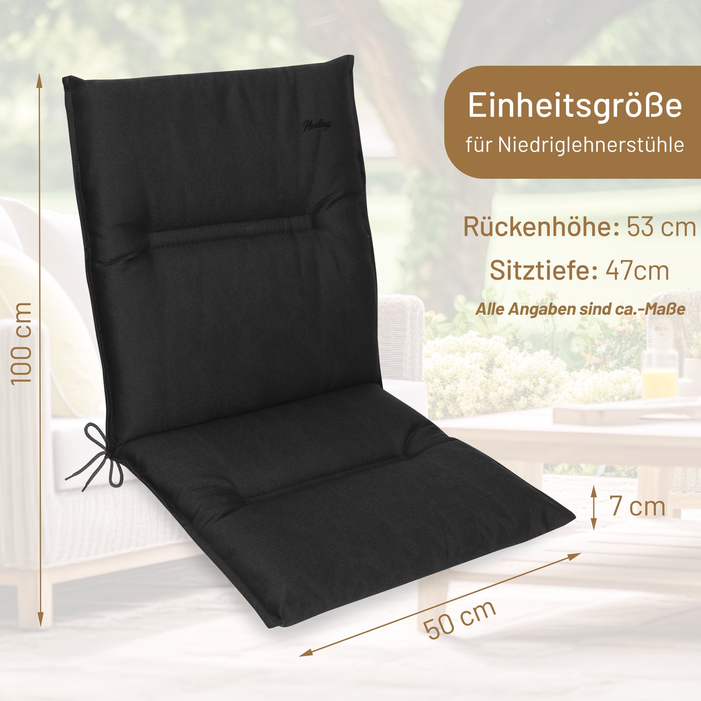 Niedriglehner GRETA - Green-Line - Anthrazit