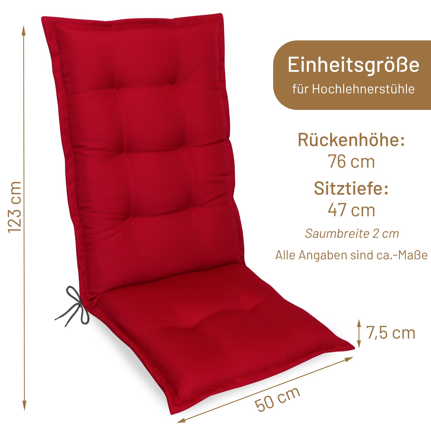 Hochlehner VALERIA Uni - Rot