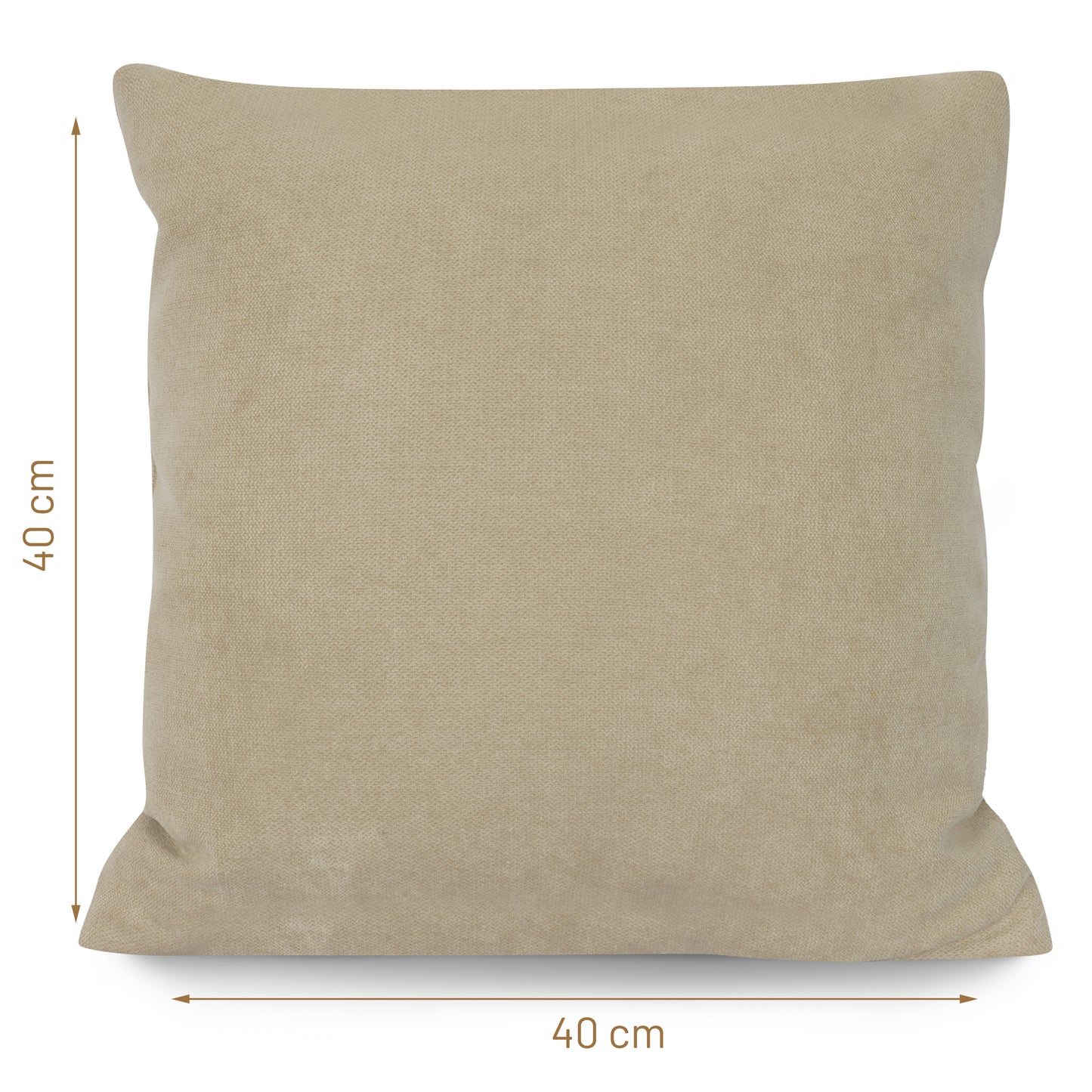 Dekokissen FEEL - 40x40cm Beige