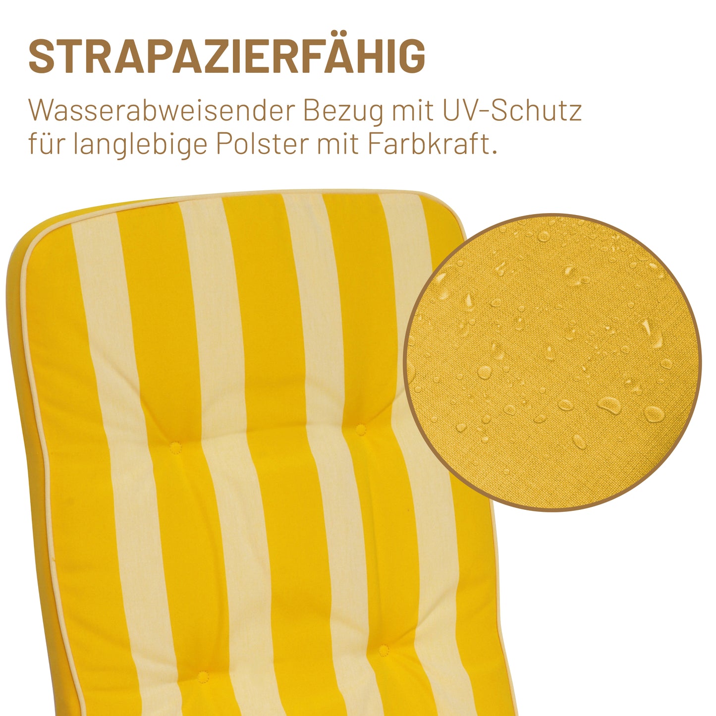 Liegenauflage TILLY Gestreift