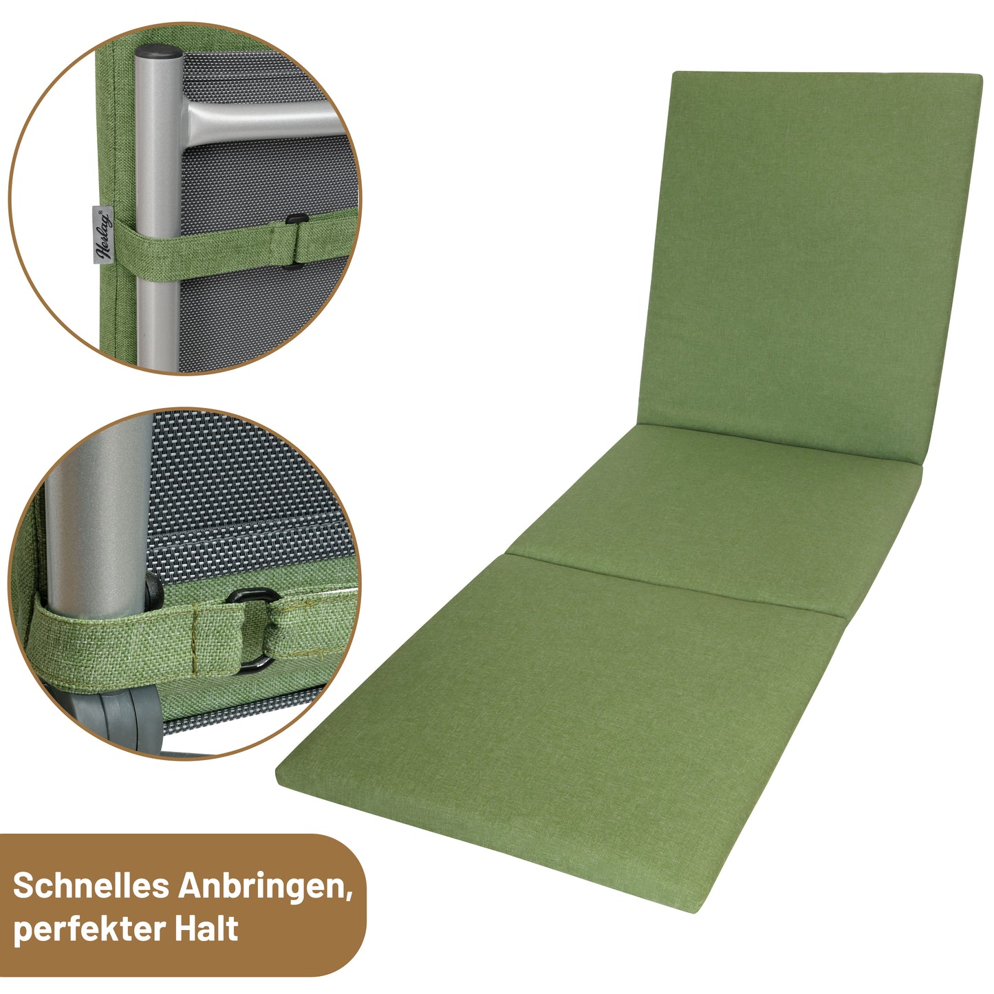 Liegenauflage SUNNY - Oliv