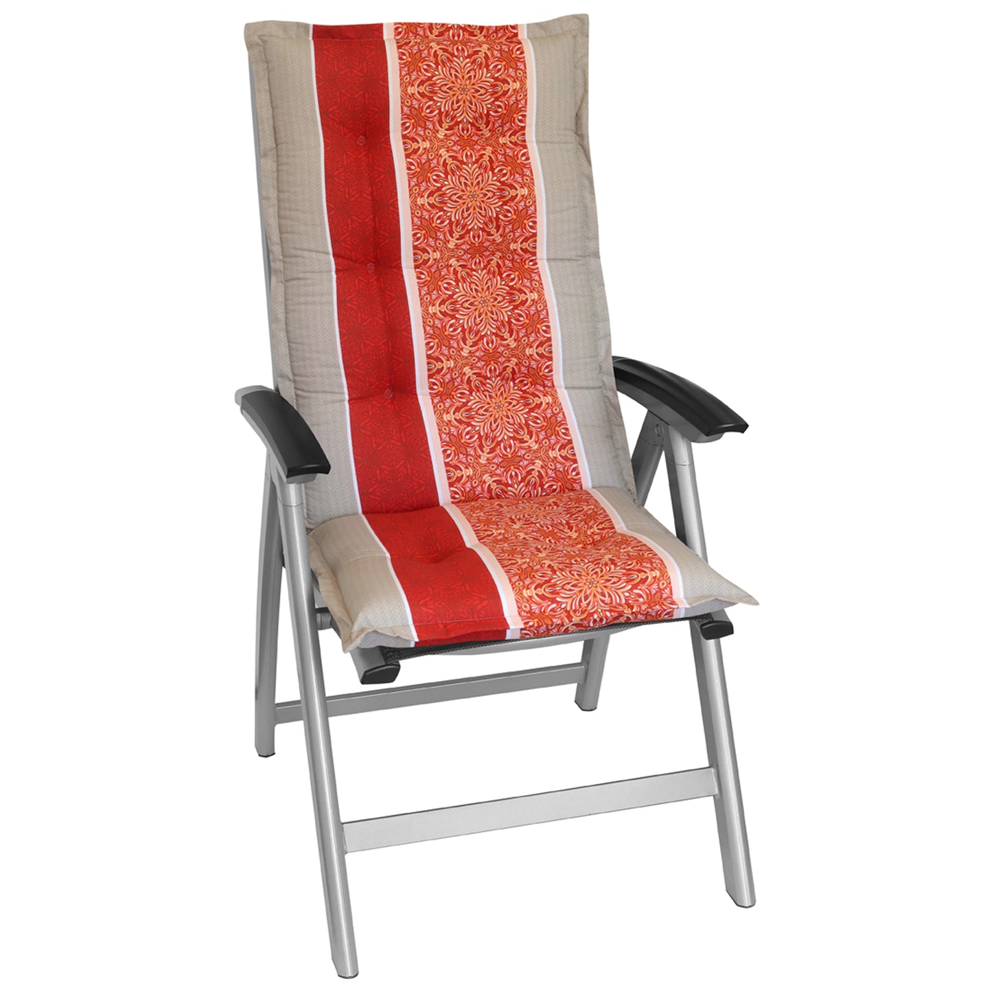 Hochlehner VALERIA - Rot/Orange-Gestreift