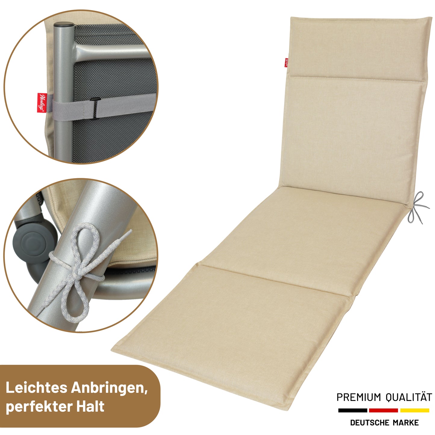 Liegenauflage BEA - Champagner