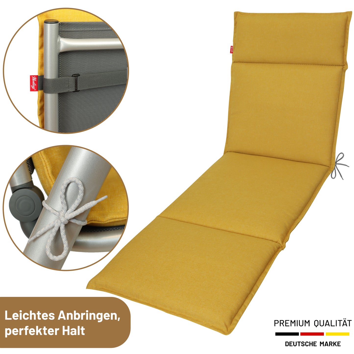 Liegenauflage BEA - Senfgelb