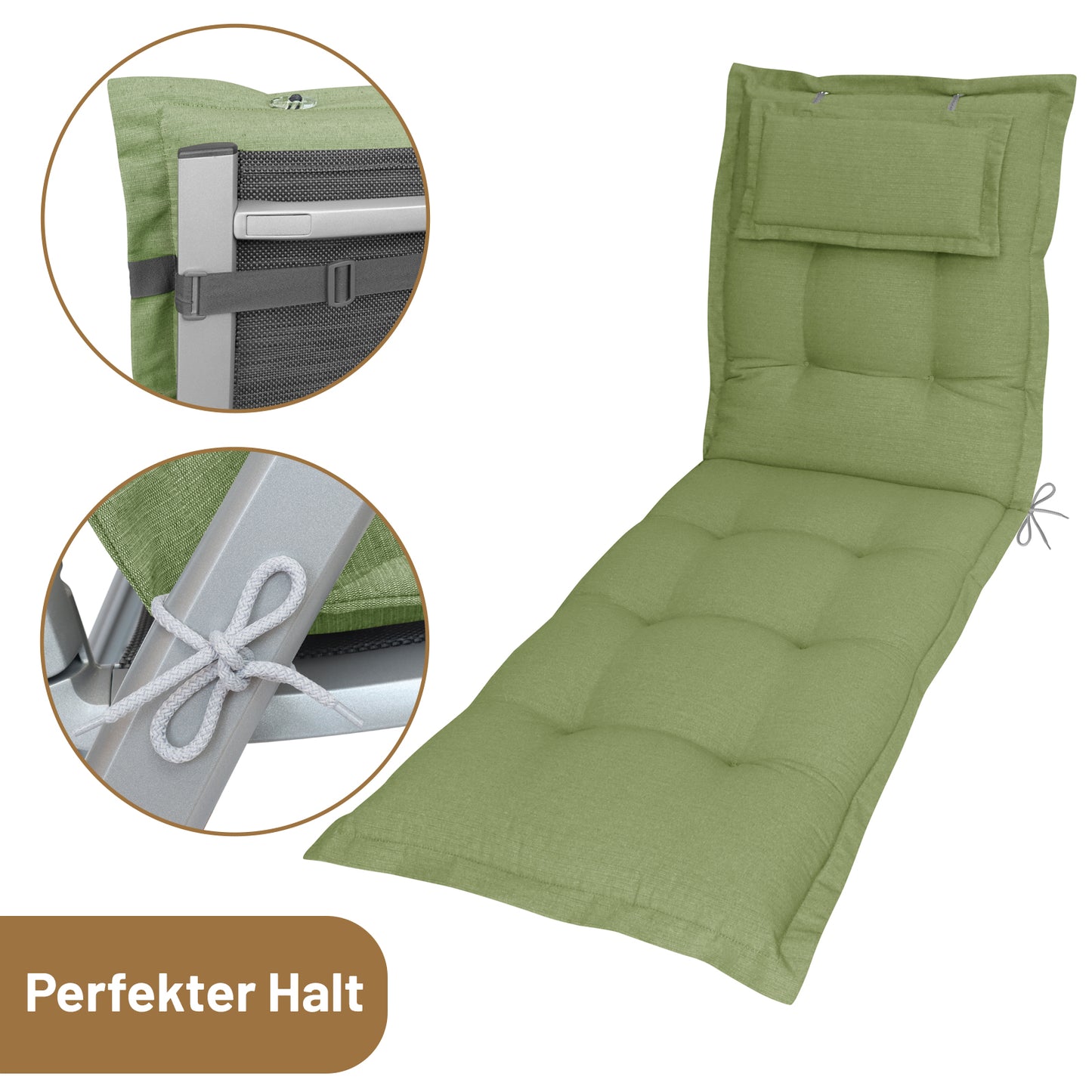 Liegenauflage AVA - Grün