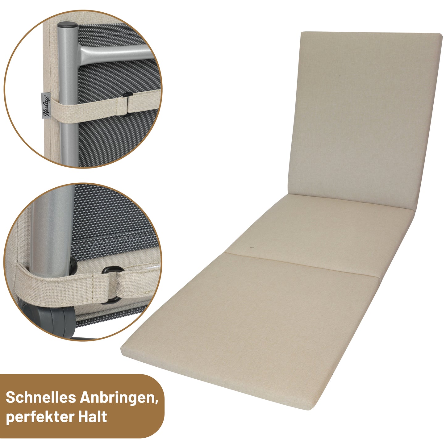 Liegenauflage SUNNY - Natur