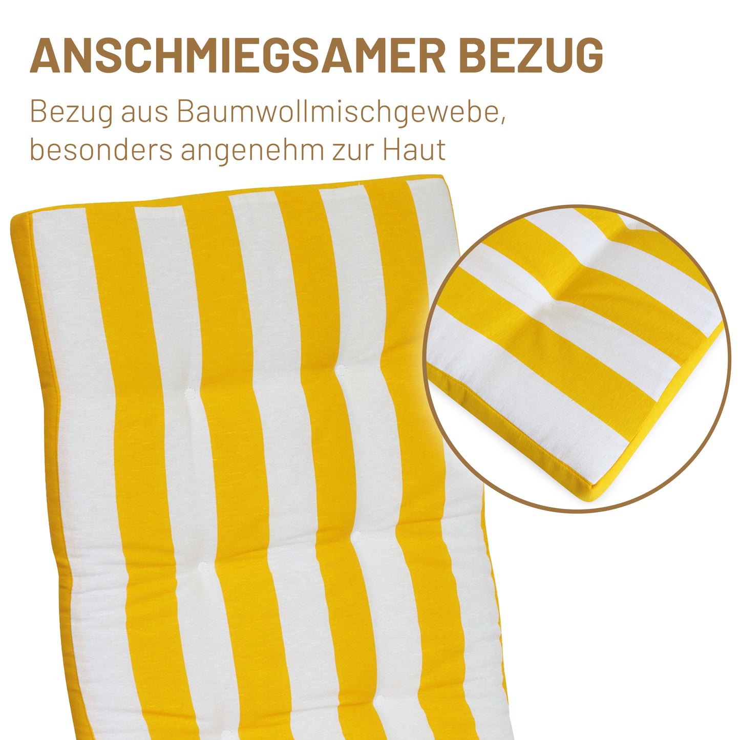 Hochlehner MIA Gestreift - Gelb