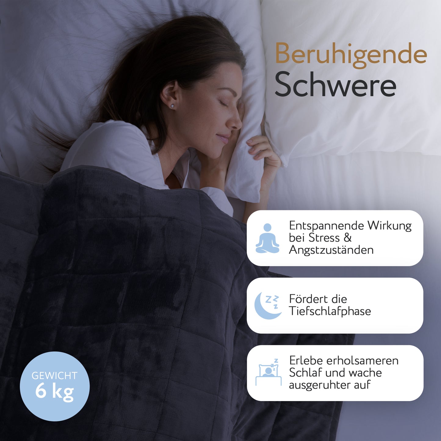 Gewichtsdecke 6 kg