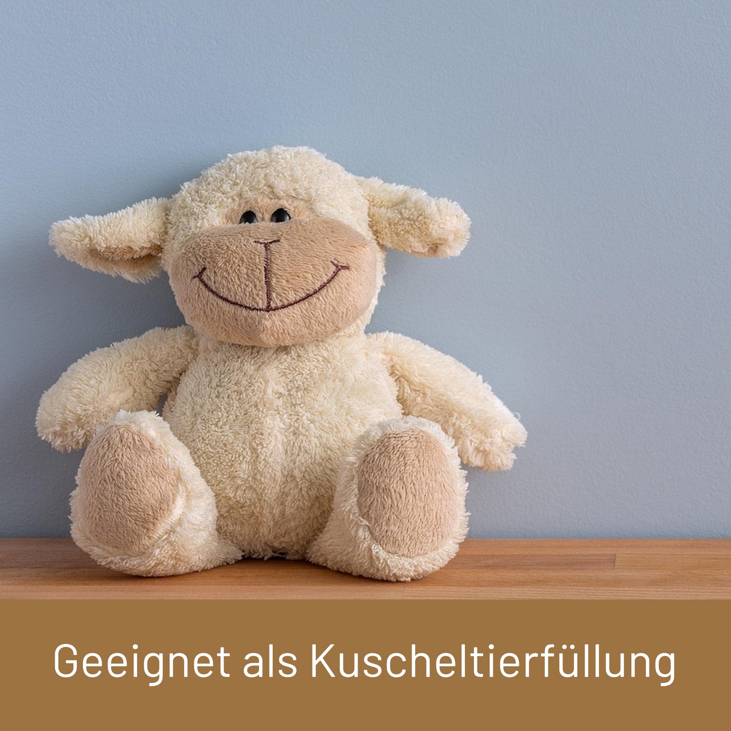 Herlag Füllwatte – vielseitig, weich und hygienisch, 1kg