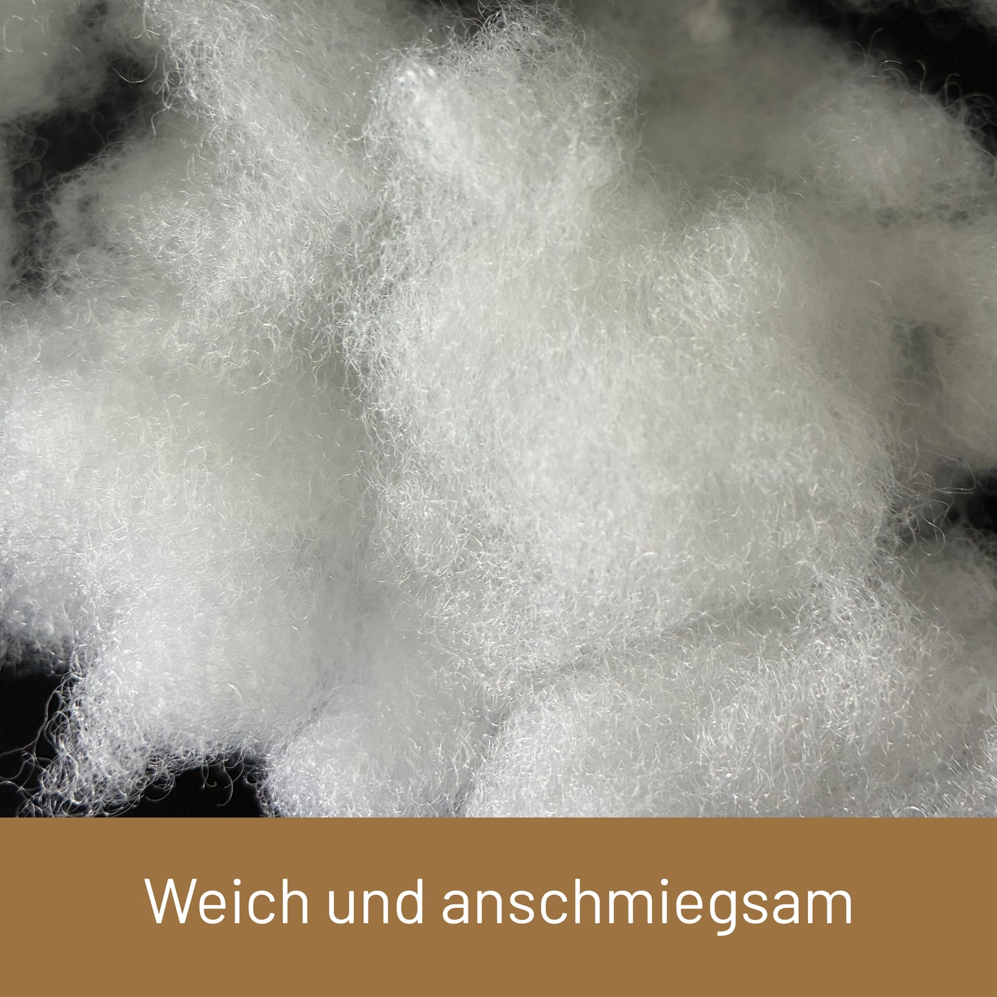 Herlag Füllwatte – vielseitig, weich und hygienisch, 1kg