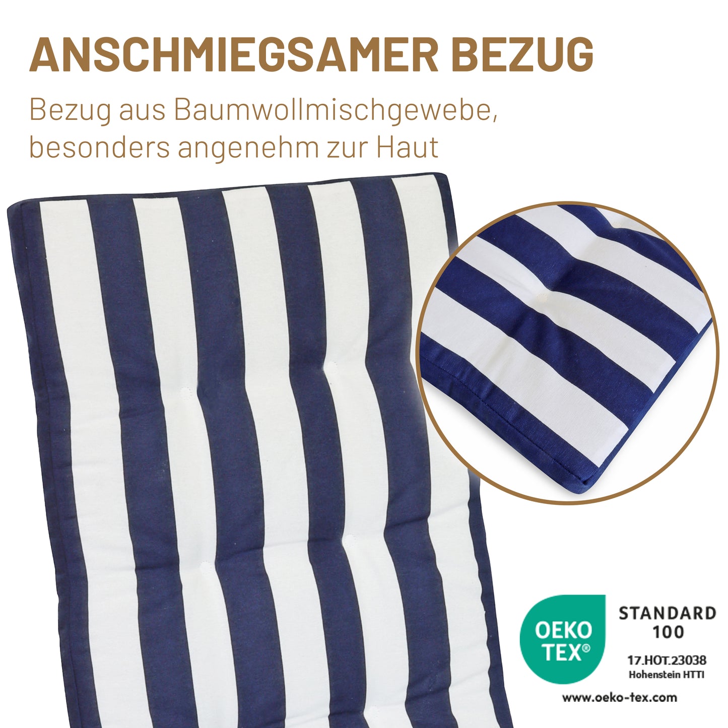 Hochlehner MIA Gestreift - Blau