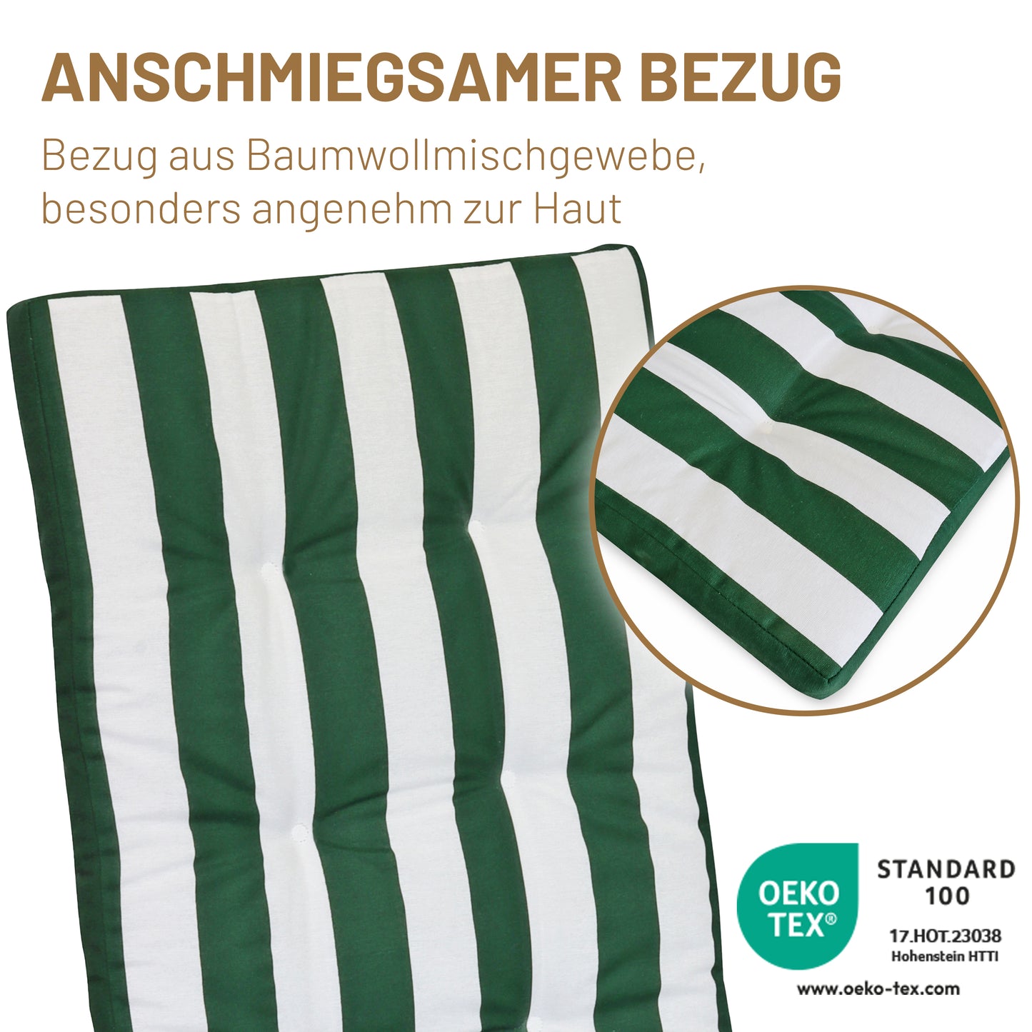 Hochlehner MIA Gestreift - Grün