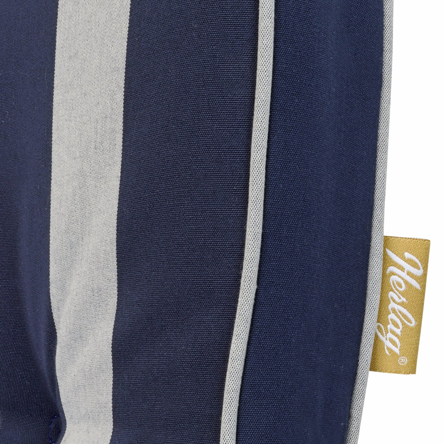 Hockerauflage TILLY - Blau Gestreift