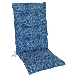 Stoffmuster Valeria Mandala Blau