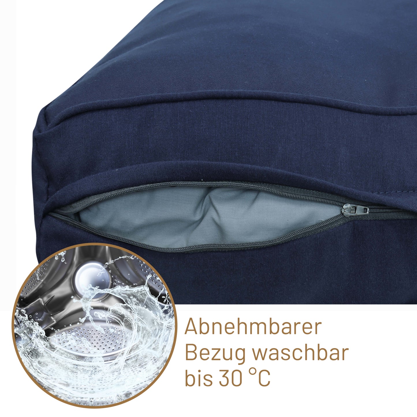 Sitzkissen Valeria - Blau