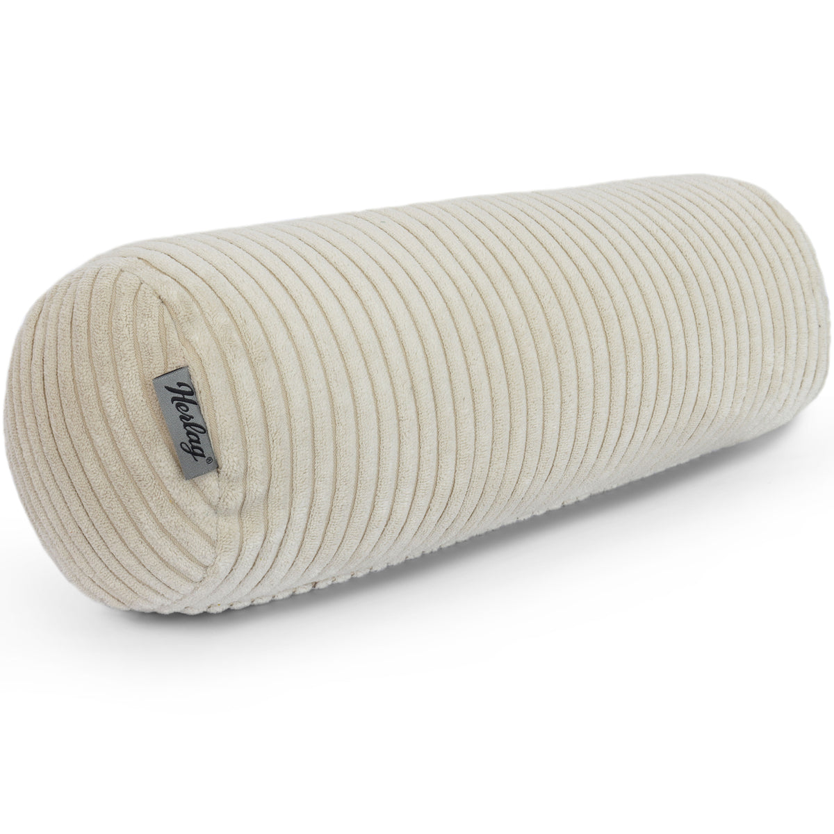 Kissenrolle ELLA Cremeweiß 40x15 cm – Nackenrolle & Reisekissen – Herlag