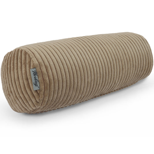 Kissenrolle ELLA - 65x20 Hellbraun
