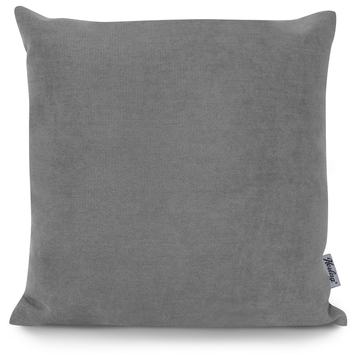 Dekokissen FEEL 50x50cm Grau – waschbar, Öko-Tex – Herlag