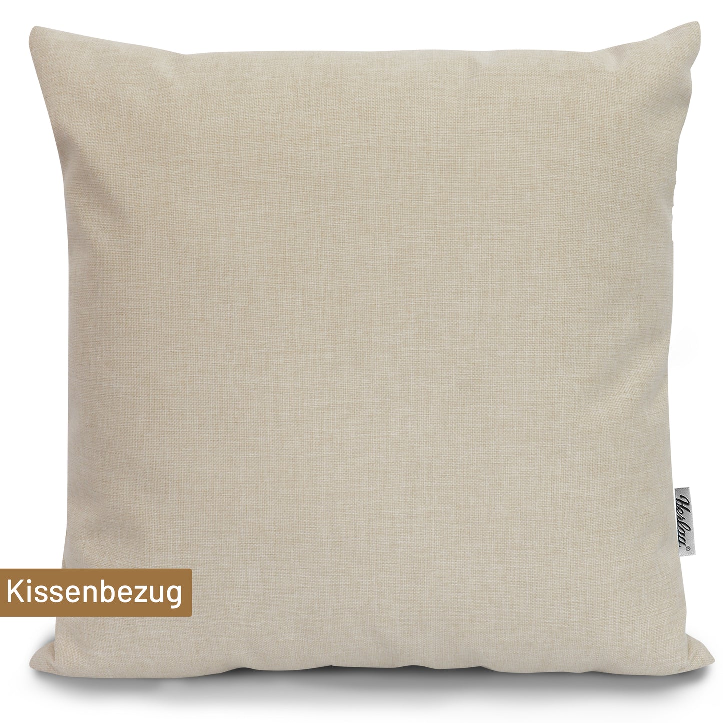 Outdoor Dekokissen Hülle Sunny 40x40cm Natur