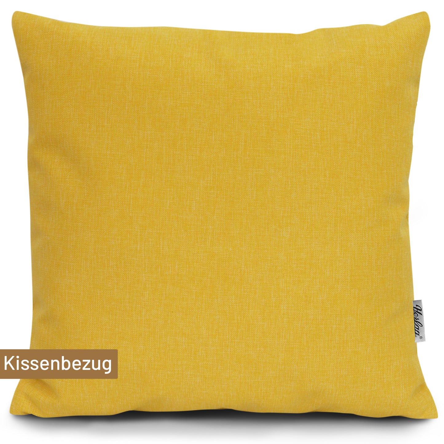 Outdoor Dekokissen Hülle Sunny 50x50cm Senfgelb