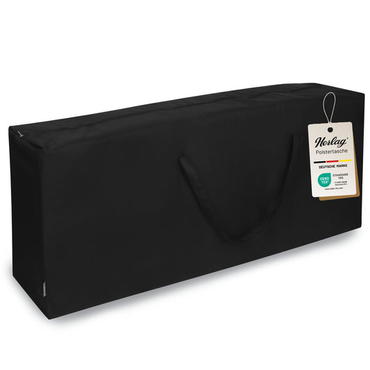 Aufbewahrungstasche Polstertasche schwarz
