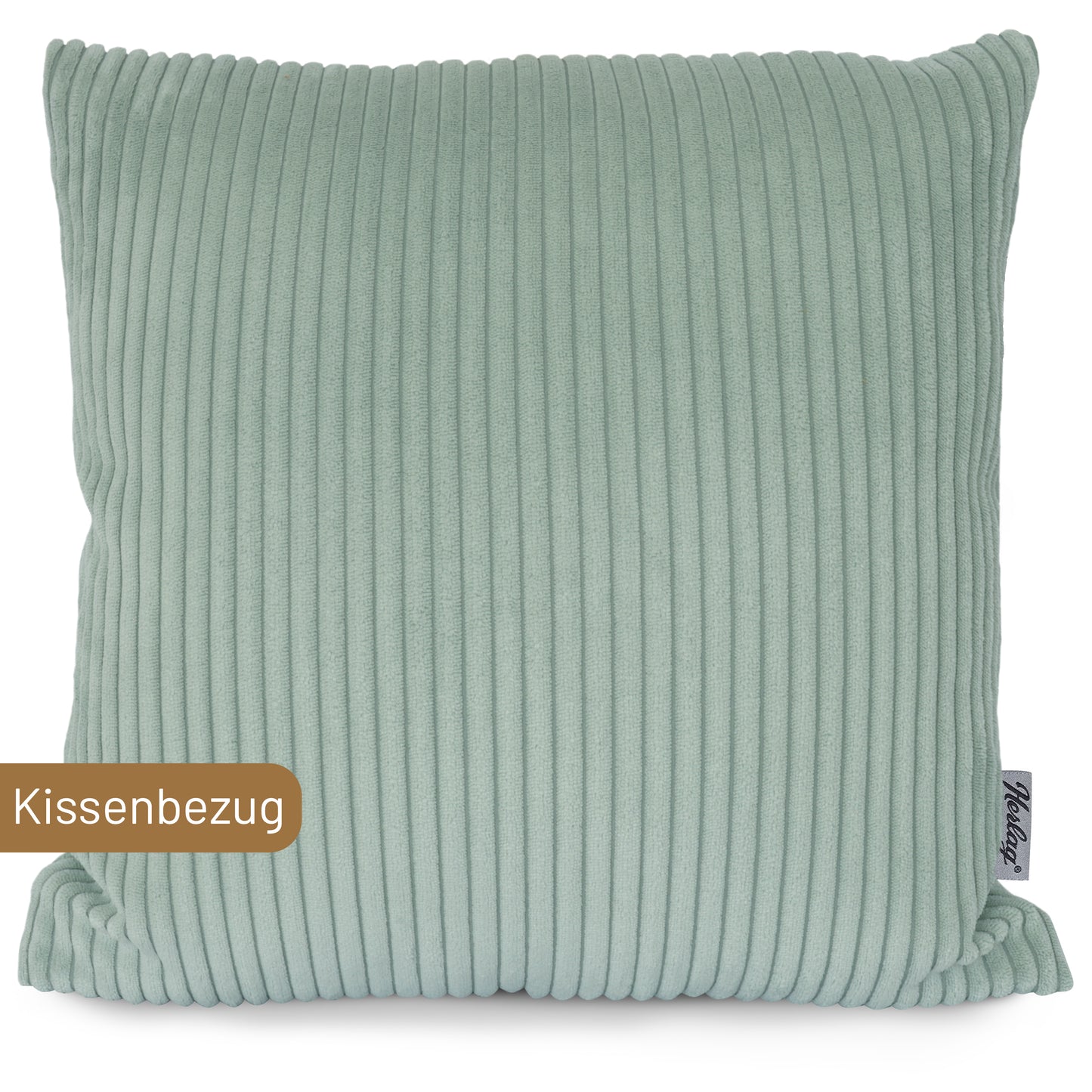 Dekokissen ELLA - 40x40cm Salbei - Kissenbezug