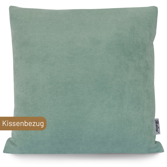 Dekokissen FEEL - 40x40cm Mint - Kissenbezug