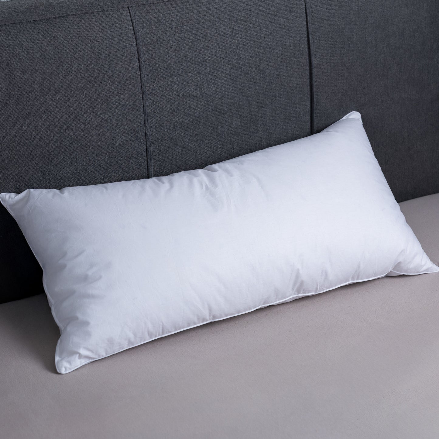 3-Kammer Kopfkissen Daunenkissen 40x80cm