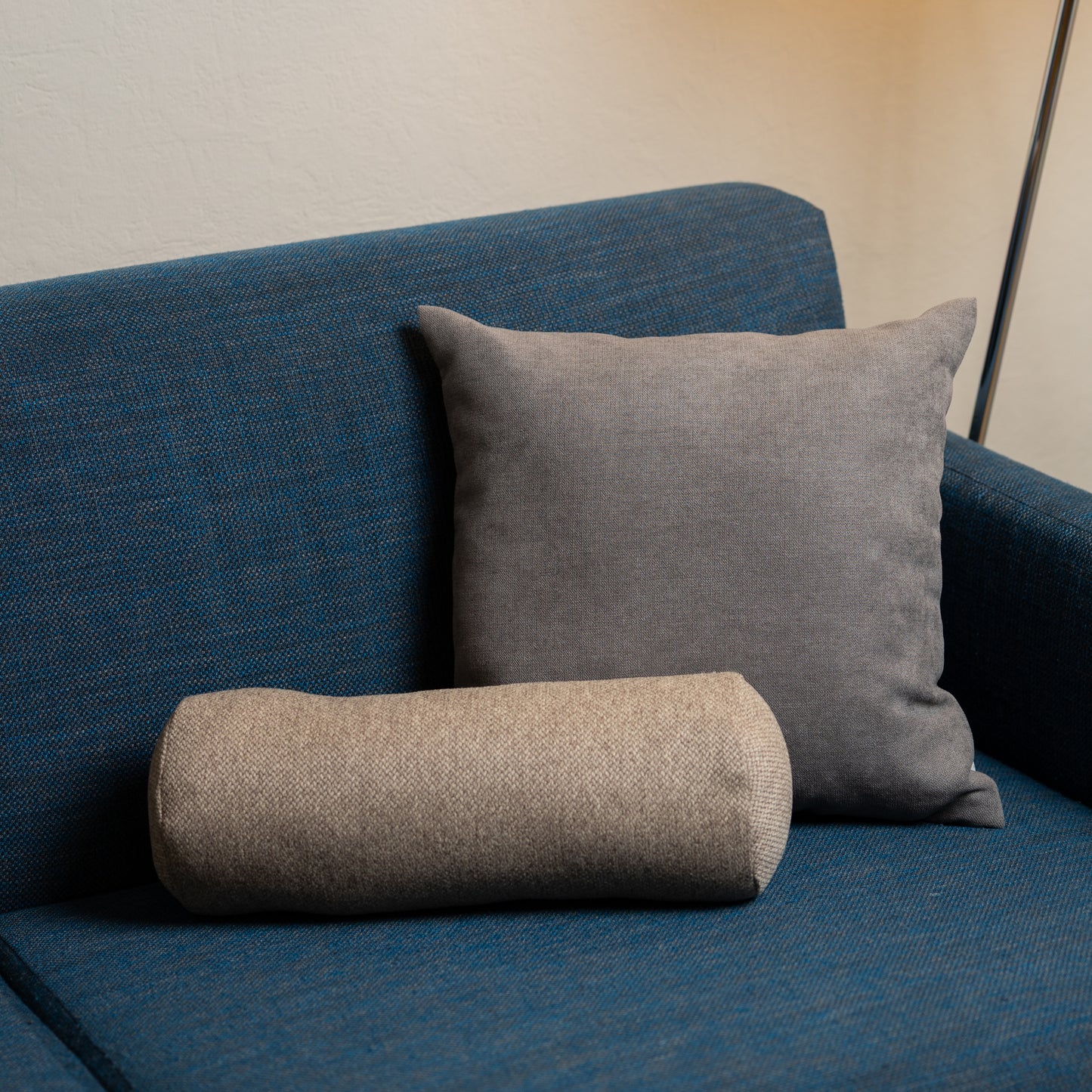 Kissenrolle LUXE - 40x15cm Taupe