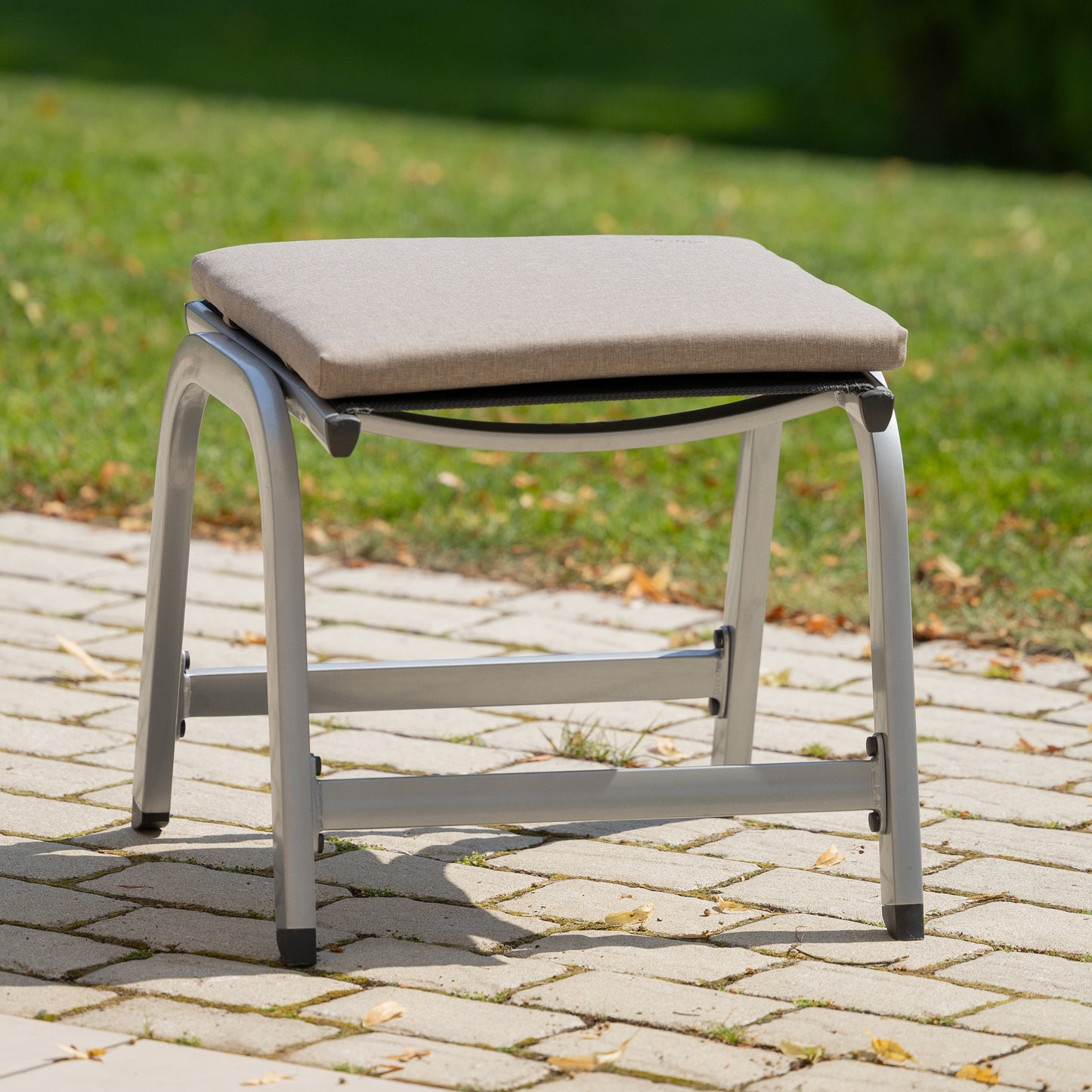 Hockerauflage SUNNY - Taupe