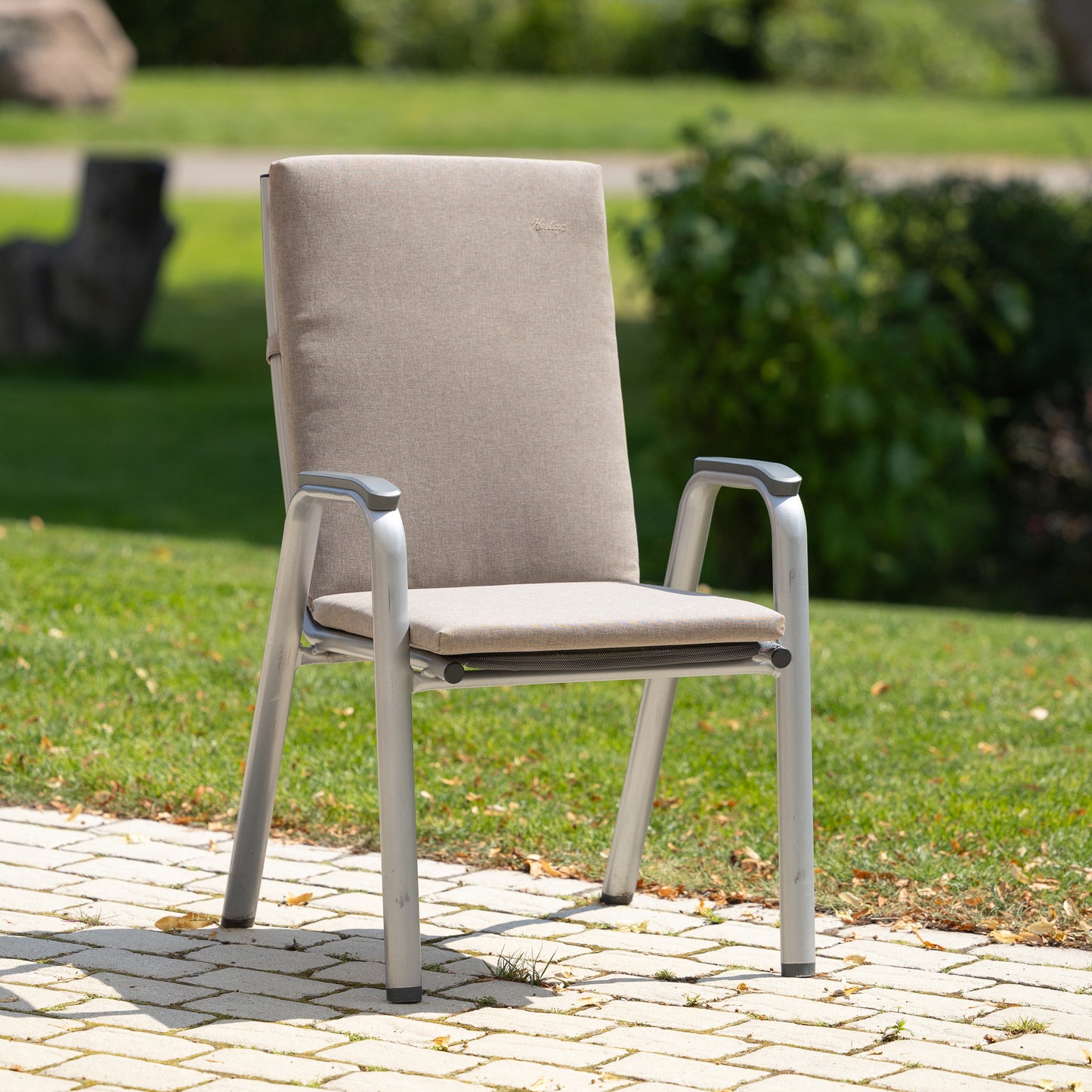 Niedriglehner-Auflage SUNNY - Taupe