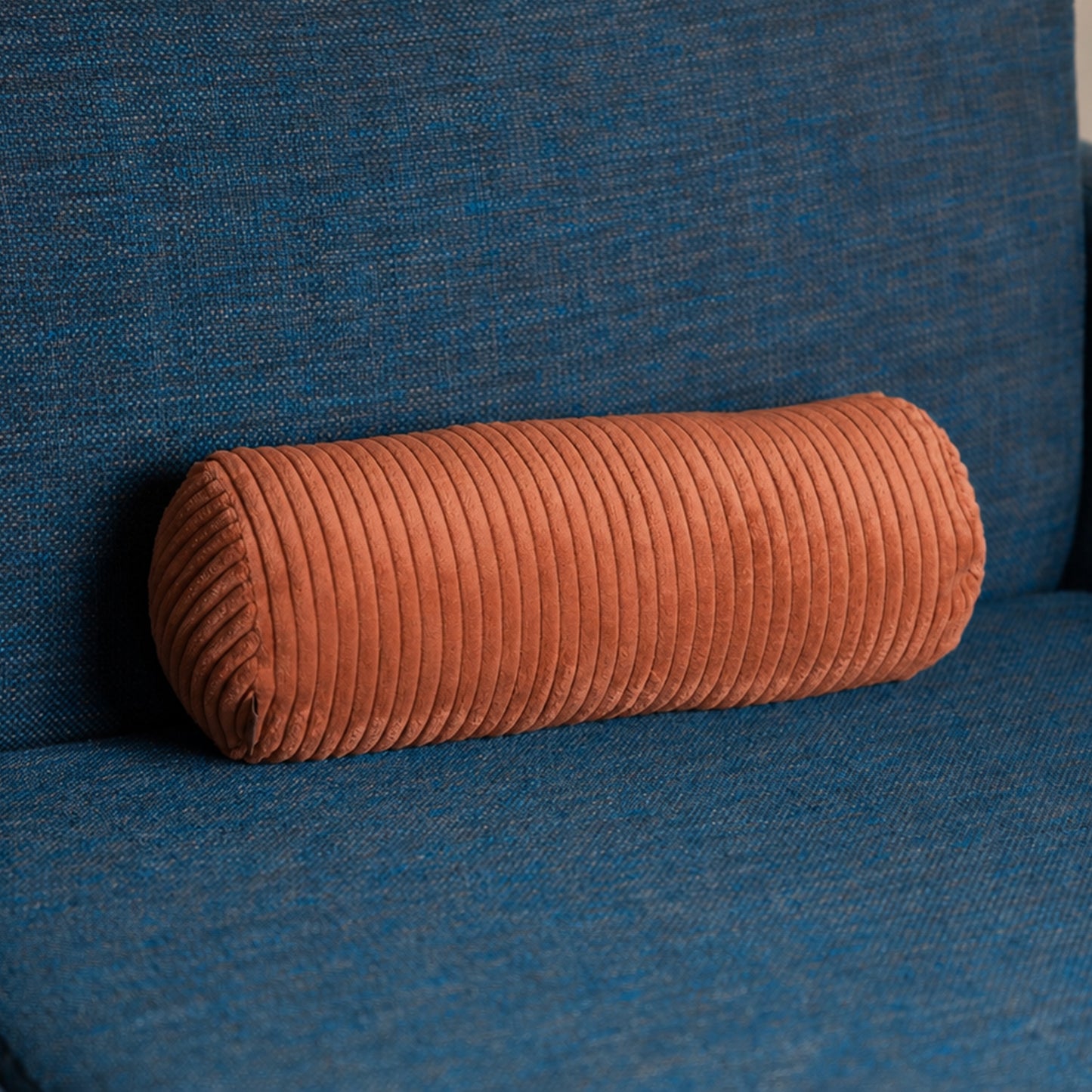 Kissenrolle ELLA - 40x15cm Terracotta