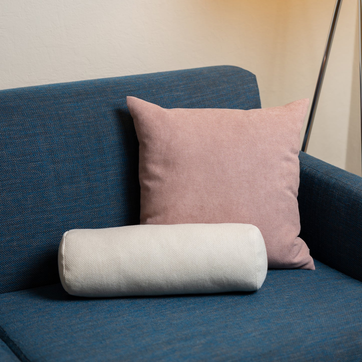 Kissenrolle LUXE - 40x15cm Cremeweiß