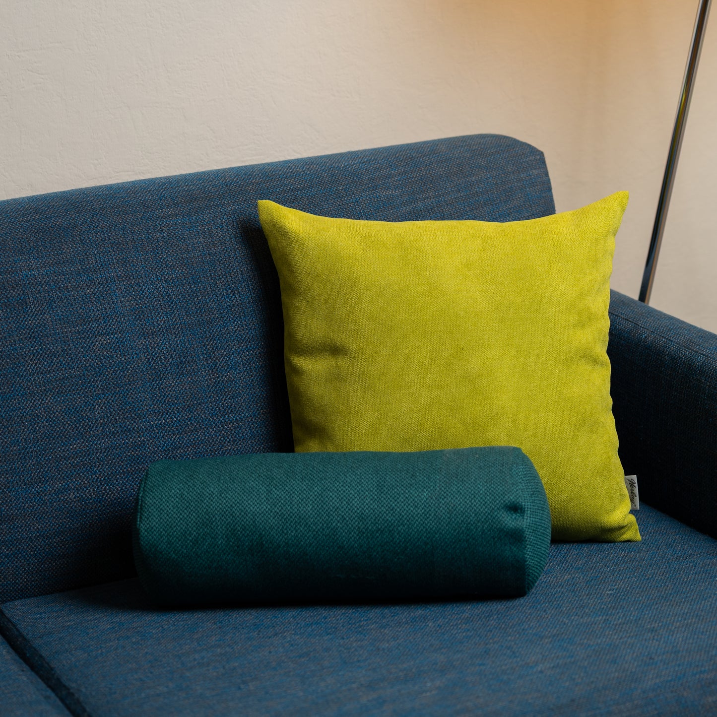 Kissenrolle LUXE - 40x15cm Dunkelgrün