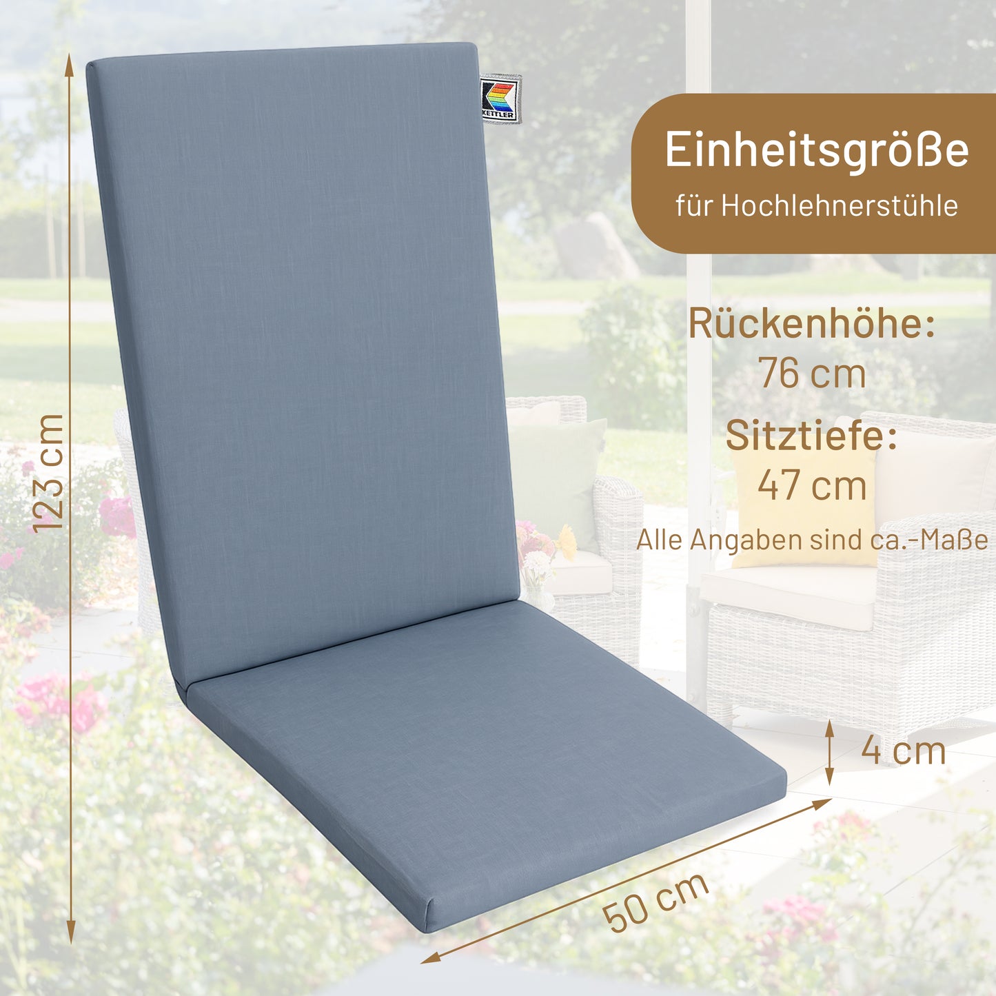 Kettler Hochlehner Korsika Blau