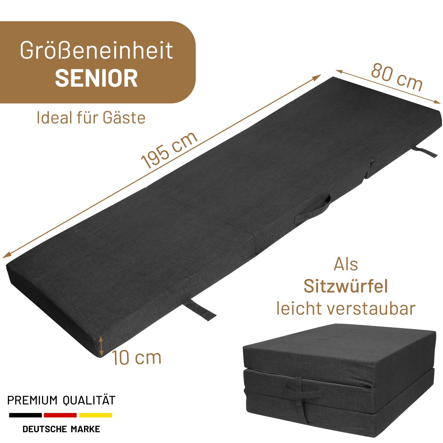 RelaxXL Klappmatratze Senior