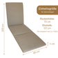 Liegenauflage SUNNY - Taupe