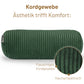Kissenrolle ELLA - 65x20 Dunkelgrün