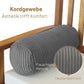 Kissenrolle ELLA - 65x20 Grau