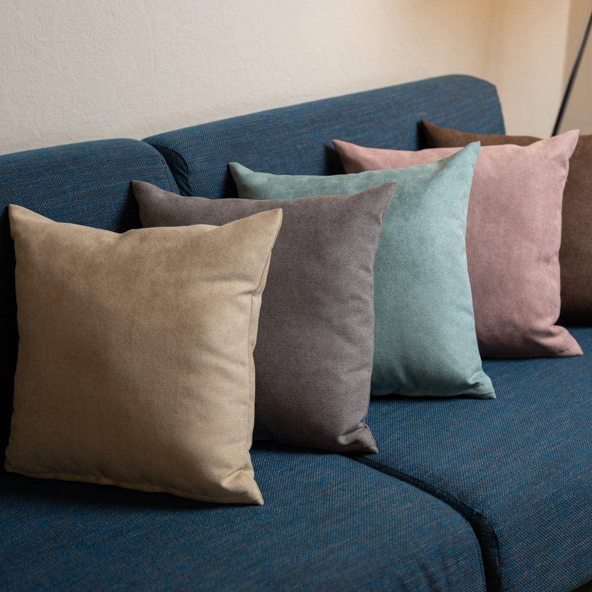 Dekokissen FEEL 40x40cm Beige – waschbar, Öko-Tex – Herlag