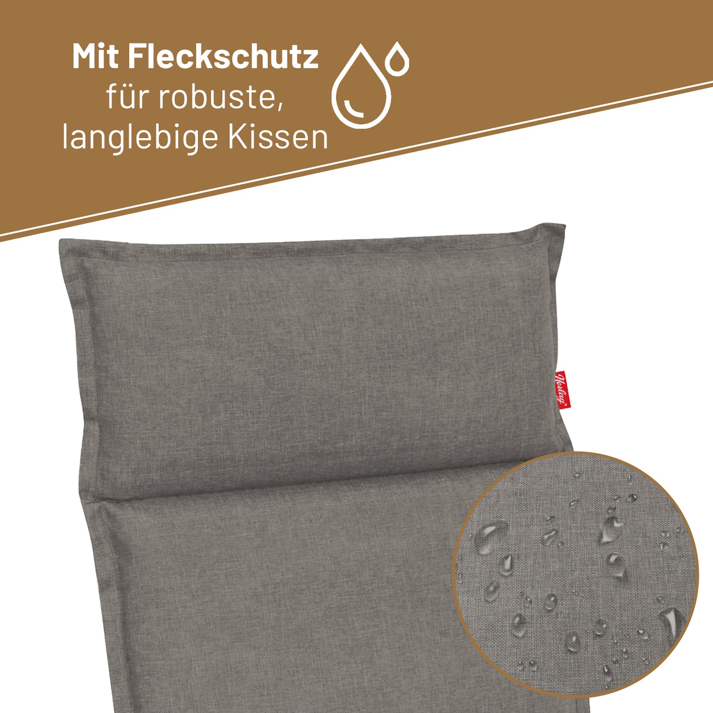 Liegenauflage BEA - Grau