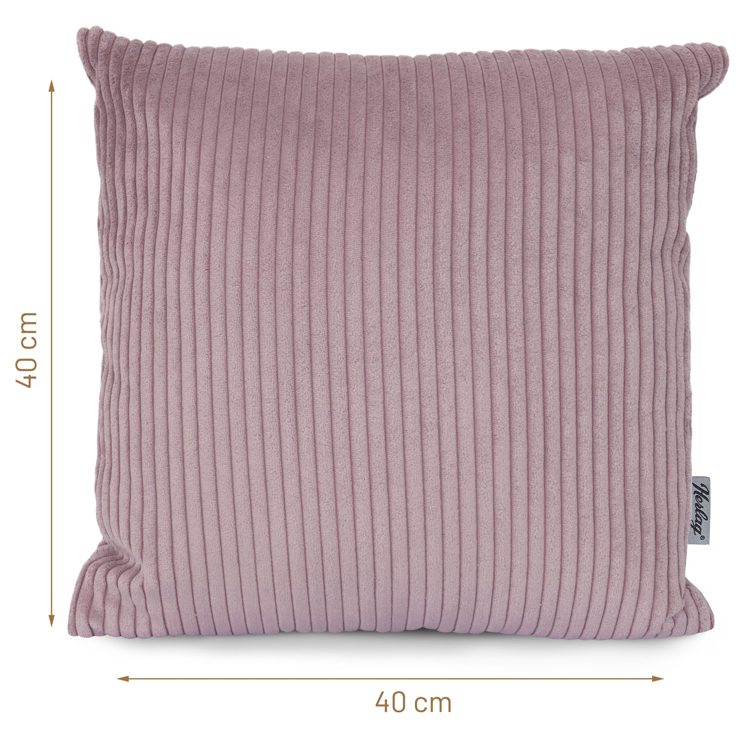 Dekokissen ELLA - 40x40cm Flieder - Kissenbezug