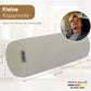Kissenrolle LUXE - 40x15cm Cremeweiß