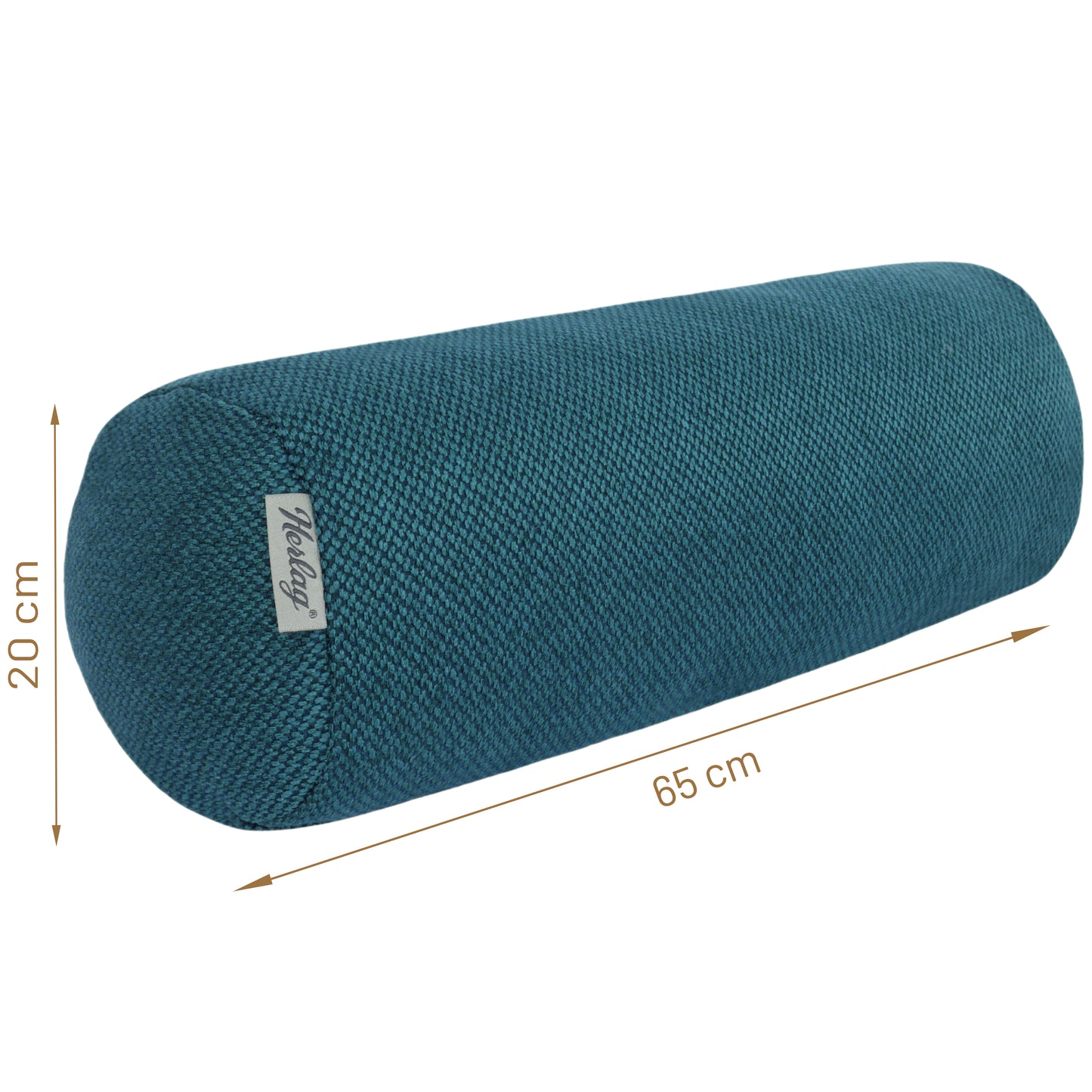 Kissenrolle LUXE - 65x20cm Petrol