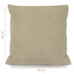 Dekokissen FEEL - 40x40cm Beige - Kissenbezug