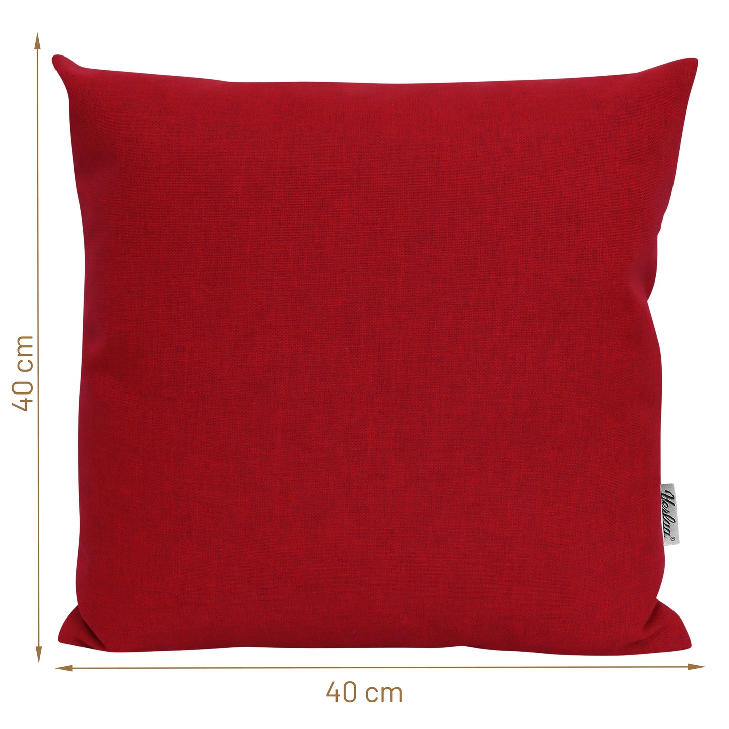 Outdoor Dekokissen Sunny  40x40cm Rot